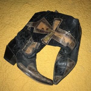 Stetson Women’s Boots Brown and black Size 7 1/2